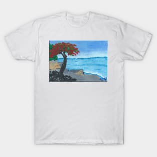 Flamboyan Painting T-Shirt